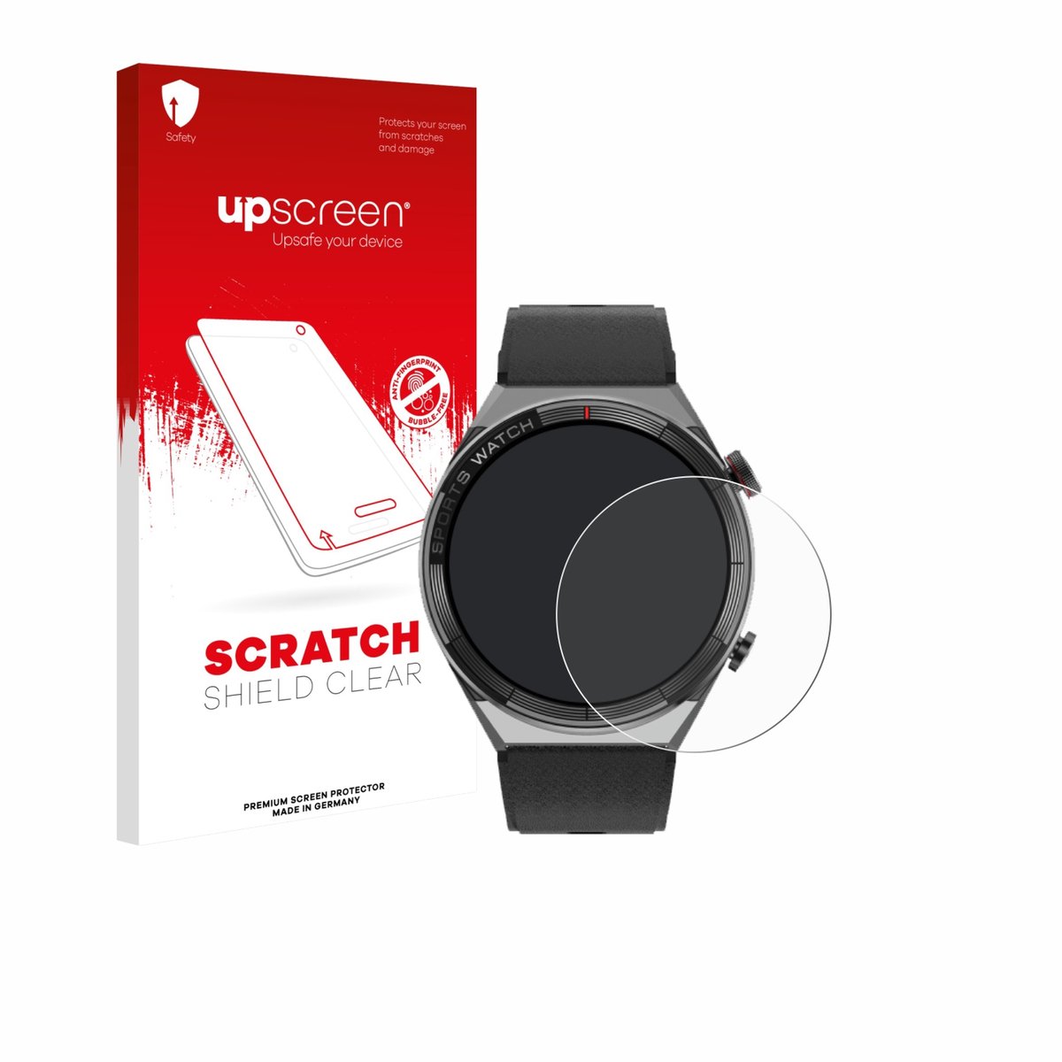 upscreen - Screenprotector voor Watchmark Maverick - Folie Beschermfolie transparant