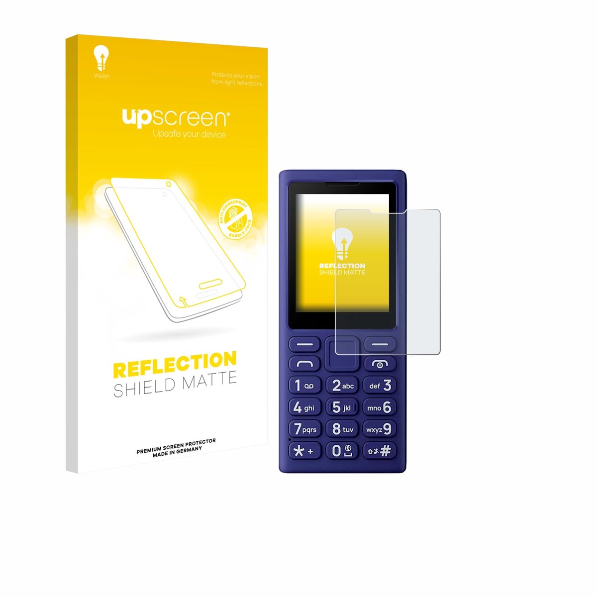 upscreen - Screenprotector voor HMD 101 4G - Folie Beschermfolie anti glare matte