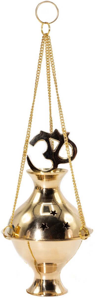 Wierookbrander met ketting Ohm