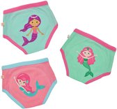 Zoocchini set van 3 oefenbroekjes - 100% organic katoen - Mermaids - Meisjes - 2-3 jaar