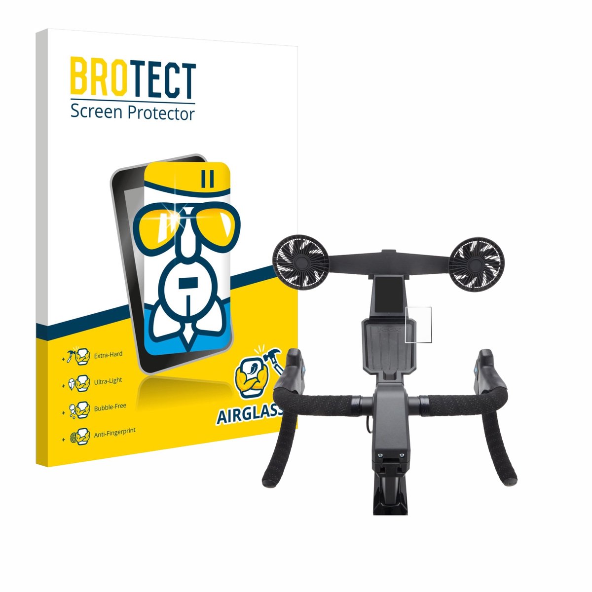 Screenprotector voor Tacx Neo Bike Smart Beschermglas transparant