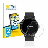 Savvies Tempered Glass Screen Protector voor Horloges (Rond, ø: 36 mm) (3 Stuks) - 9H Gehard Glas Scherm Beschermer