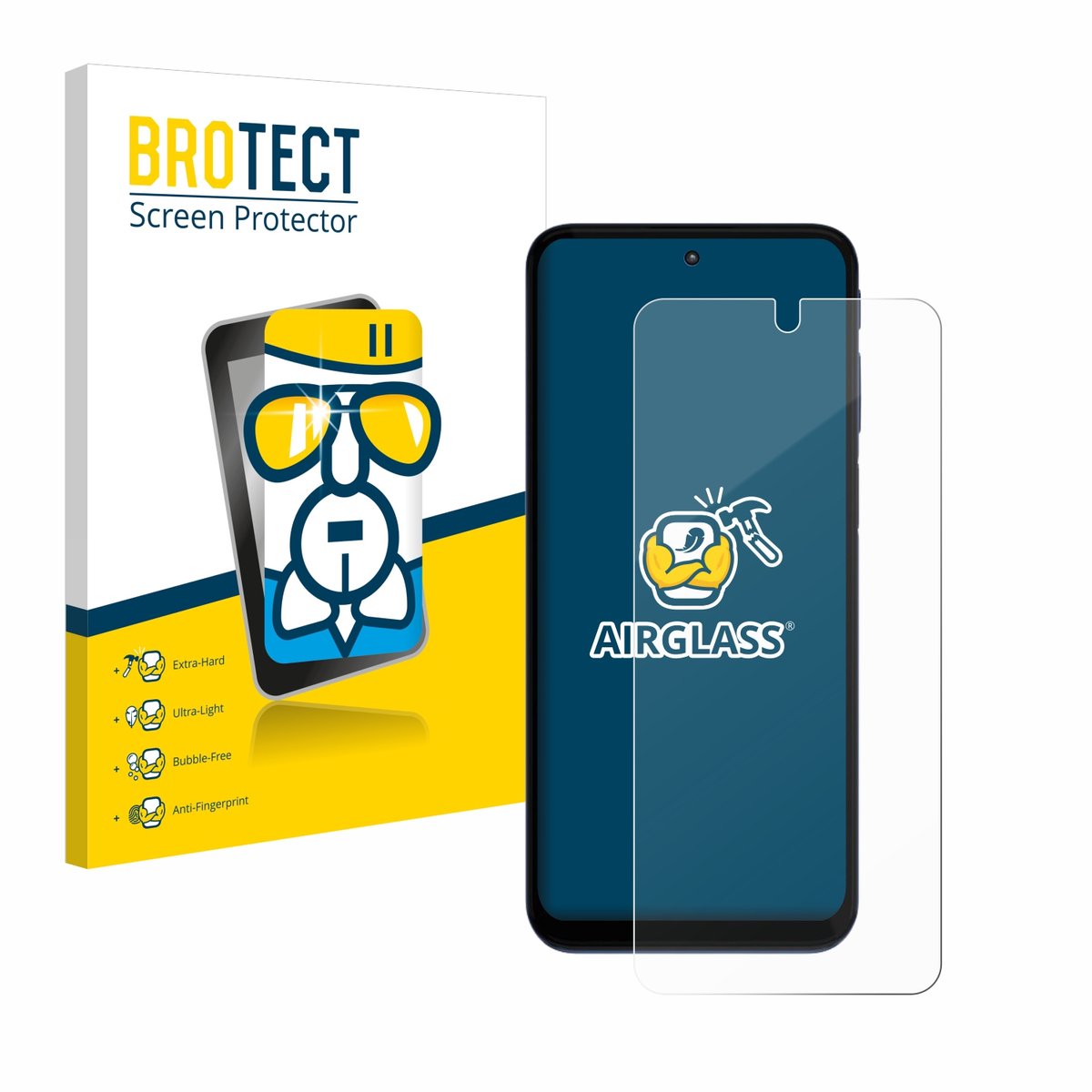 Screenprotector voor Motorola Moto G41 Beschermglas transparant