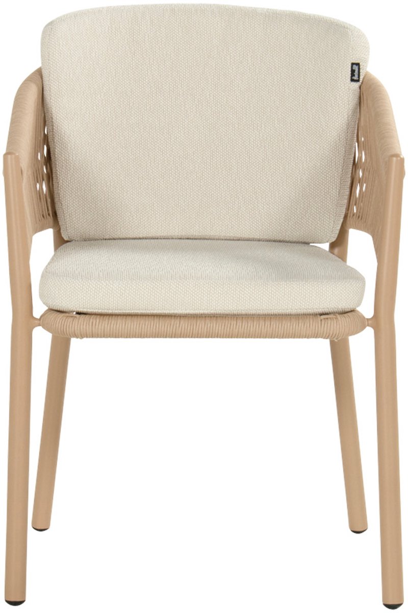 Hartman chaise de jardin dining Altea - Cappuccino