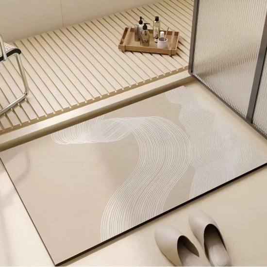 Vloermatten - badkamermatten - absorberende toiletmatten - badkamerdeur matten - antislip deurmatten - 50*80cm