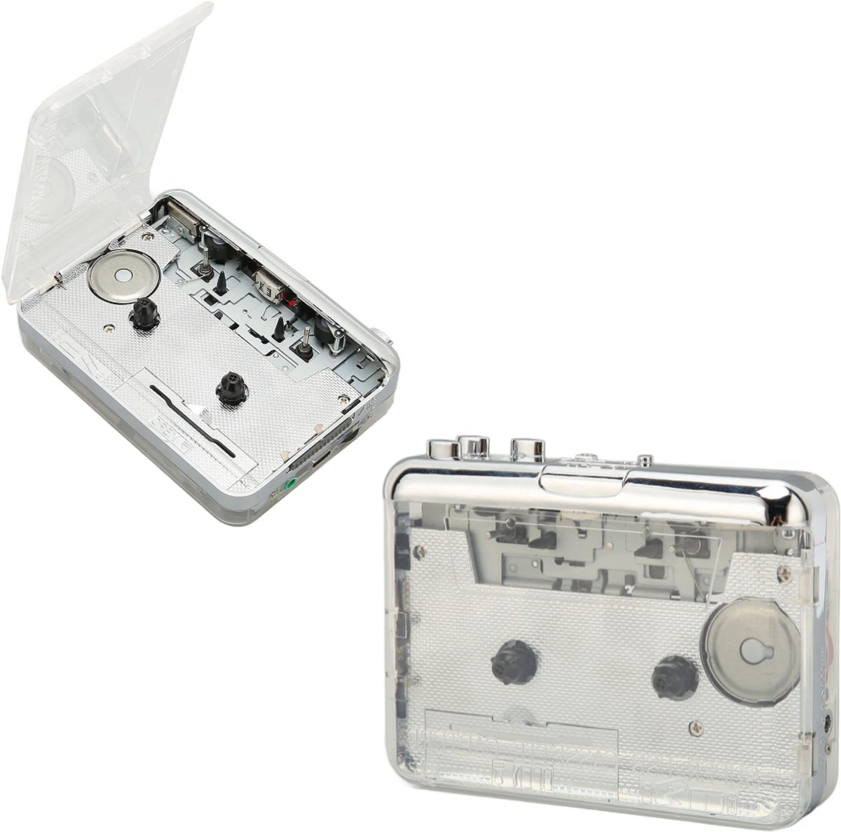 NBAP® Cassette Speler - Walkman - Zilver