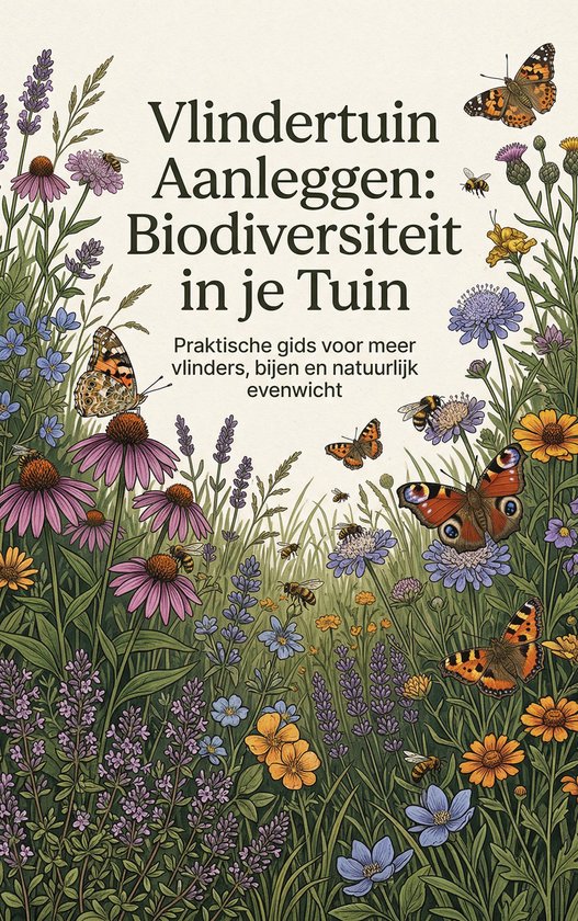 Vlindertuin Aanleggen: Biodiversiteit in je Tuin - cover