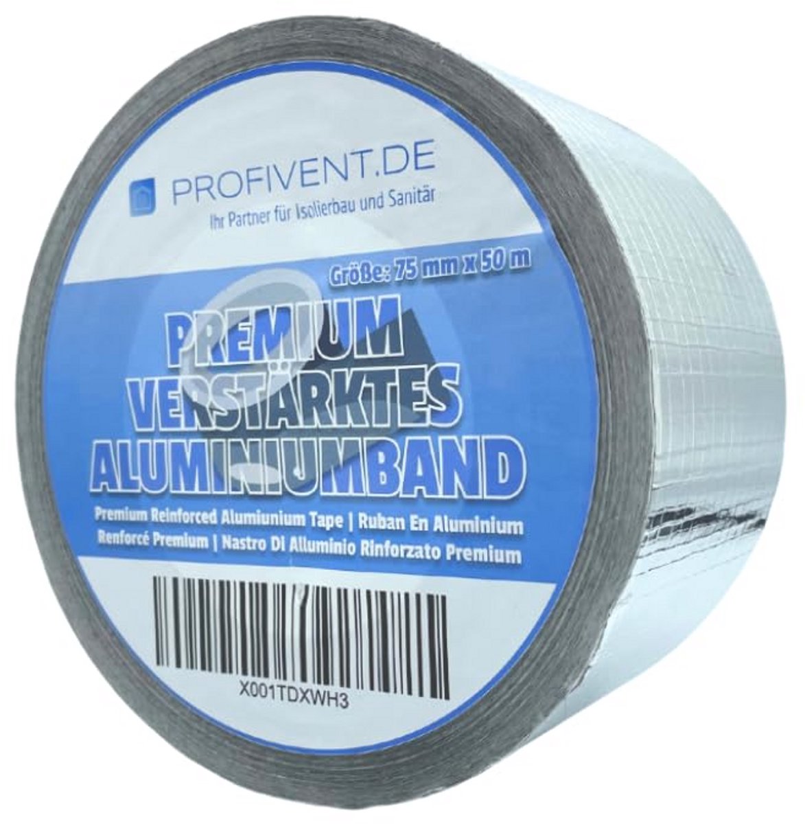 Sterke Versterkte Aluminium Tape voor Ventilatie en Isolatie - Waterdicht