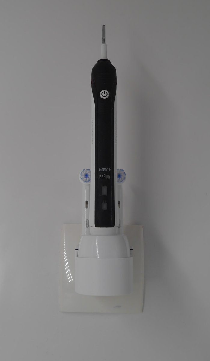 Luxe Tandenborstelhouder voor Oral-B Pro & Smart (Type 3757) – 3D-Geprint – Ruimte voor 2 Opzetborstels – NIET voor iO