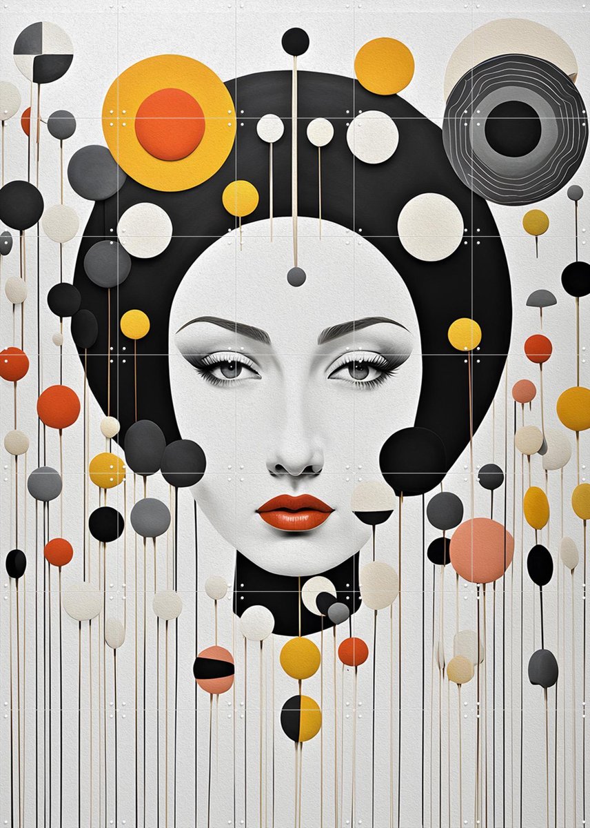 IXXI Fae, Artclaud - 100 x 140 cm - Gratis ophangtool - Grote wanddecoratie en posters - Grafisch Ontwerp, Portretten
