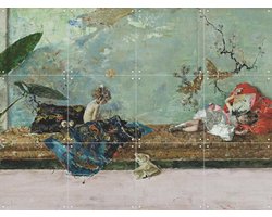 IXXI The painter's children in the japanese room, Museo Nacional del Prado - 80 x 60 cm - Grote wanddecoratie en posters - Naturalisme, Klassiek