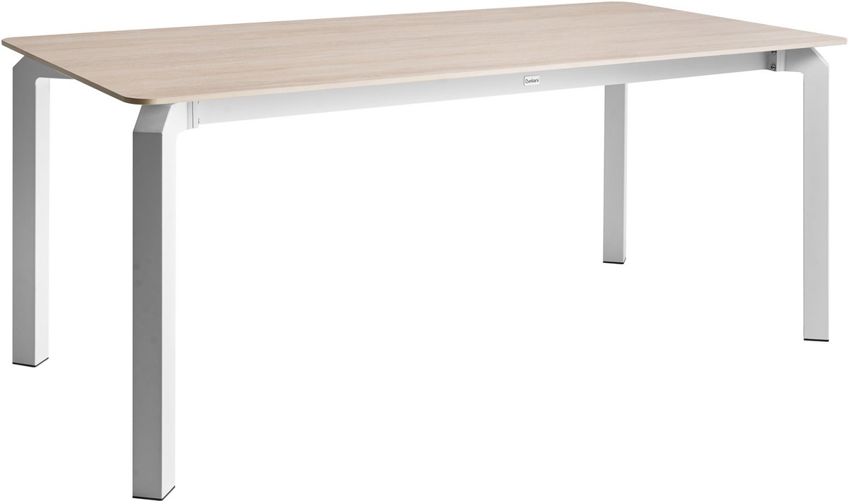 FELETTO - Tuintafel - Travertijn - 180 x 90 cm - Gesinterde steen