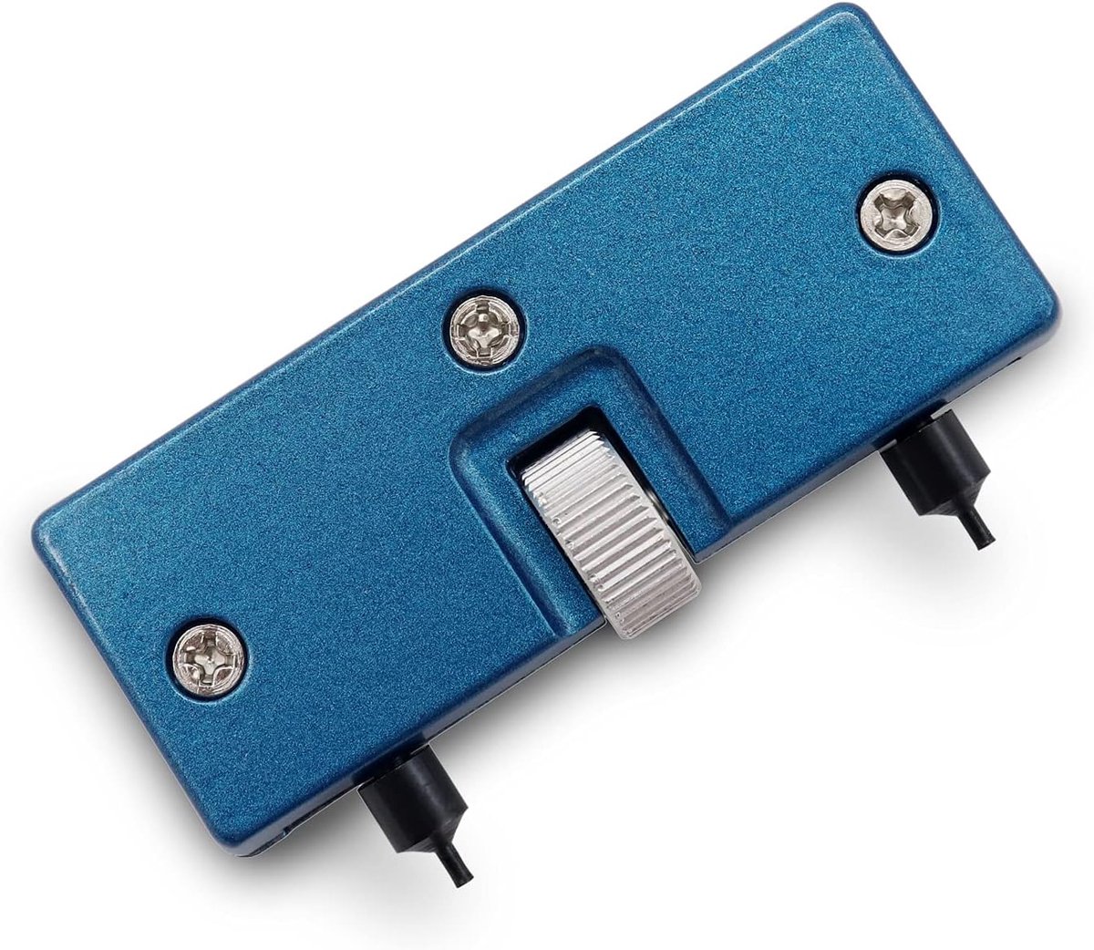 Horloge Reparatie Tool - Case Opener - Batterij Vervangen - Verstelbare Kaken - Compact Formaat - Blauw
