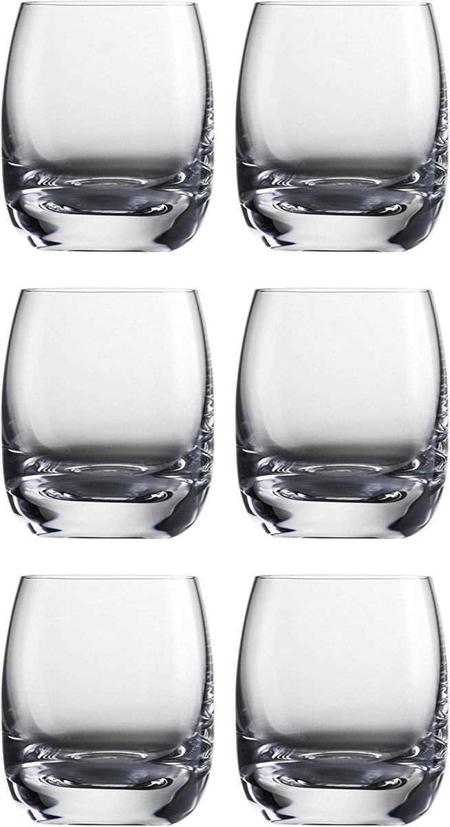 Set van 6 Kristallen Bieders/Schnapsglazen - 45 ml