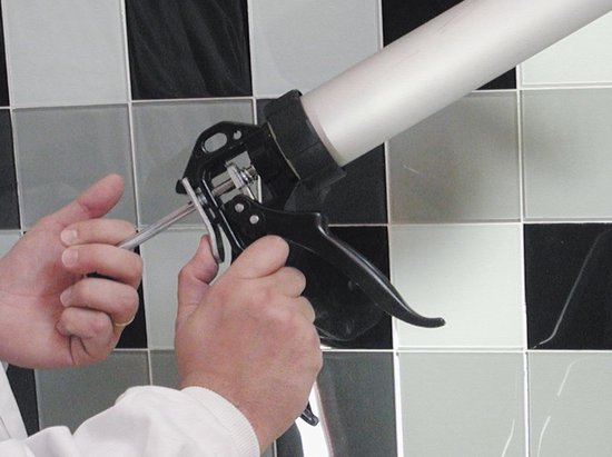 Handmatige Mortel Smeermiddel Applicator 650 cc voor Voegen van Merkloos	 — afbeelding 3