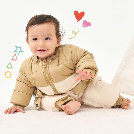Warme Baby Sneeuwpak Fleece Overall met Capuchon voor Jongens en Meisjes - Winterkleding 6-24 Maanden — afbeelding 4