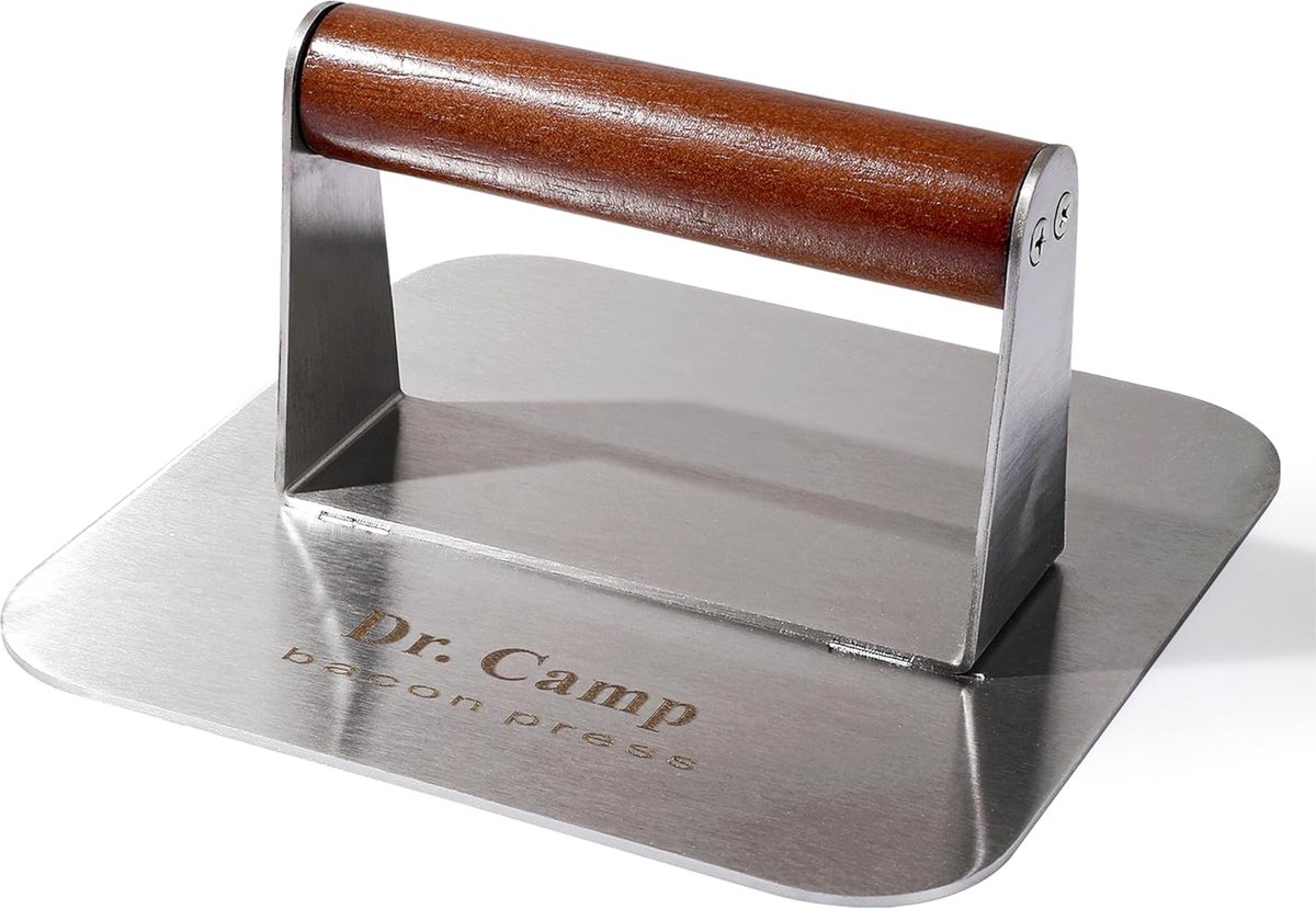 7 Inch RVS Burgerpers Smash Burger Smasher Vleespers voor Perfecte Hamburgers