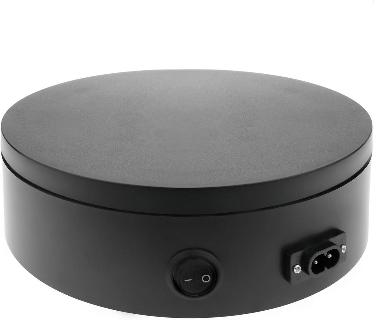 Elektrische Draaiplateau 20cm Zwart - 360° Roterende Presentatiestandaard