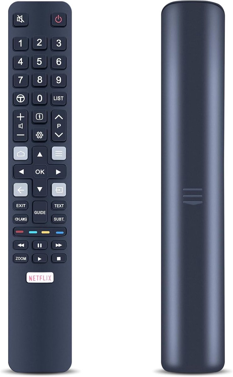 Universele Vervangende Afstandsbediening voor Smart TV met Android - Werkt op Infrarood