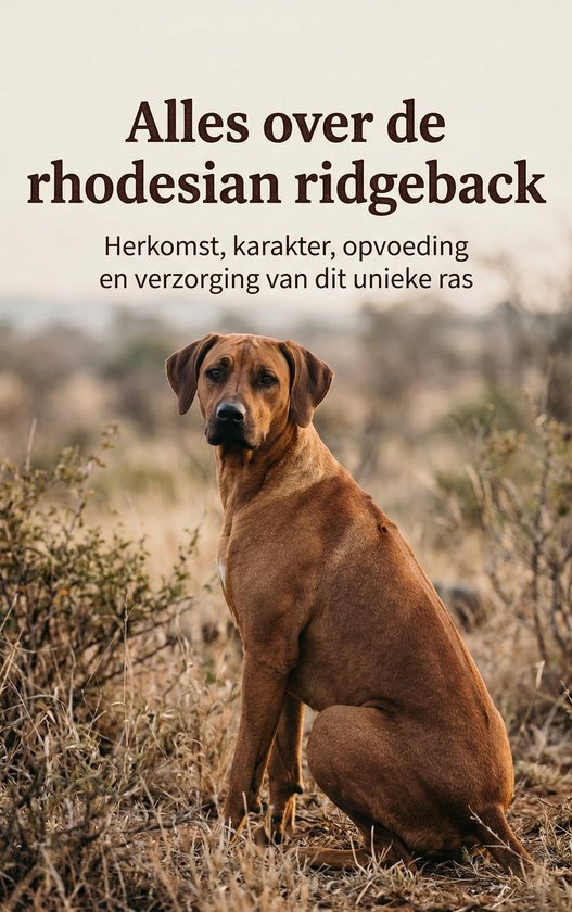 Alles over de rhodesian ridgeback - cover