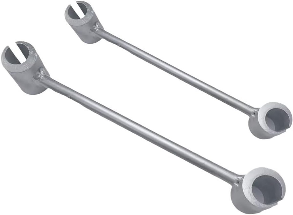 Scharnier Gereedschap - Deur Reparatie Tool - Scharnieren Verstellen - Geïntegreerd Staal - 14-25mm Maten - Zilver