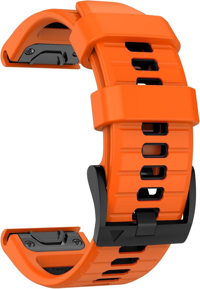 22 mm Comfortabele Siliconen Horlogeband Quick Fit voor Diverse Smartwatches