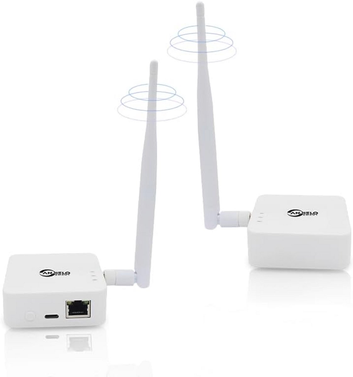 Draadloze Wifi Brug 2.4 GHz Point-to-Point voor Buitenverbindingen tot 1 KM