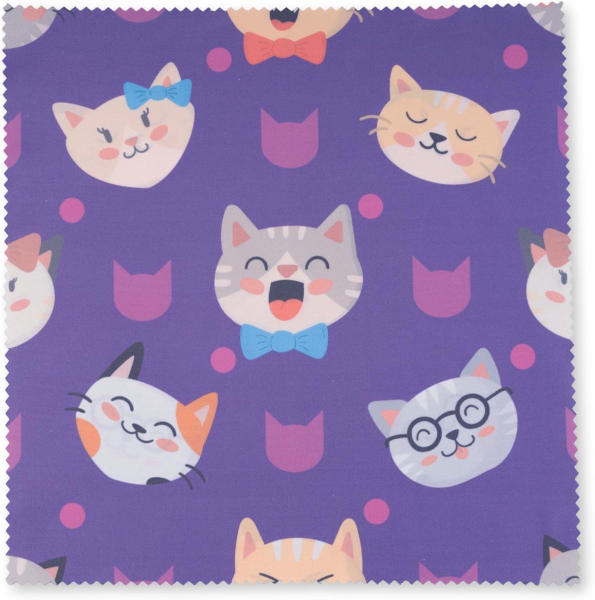 Pluisvrije Microvezeldoek (20x20 cm) voor Camera, Bril en Display - Wasbaar en Duurzaam