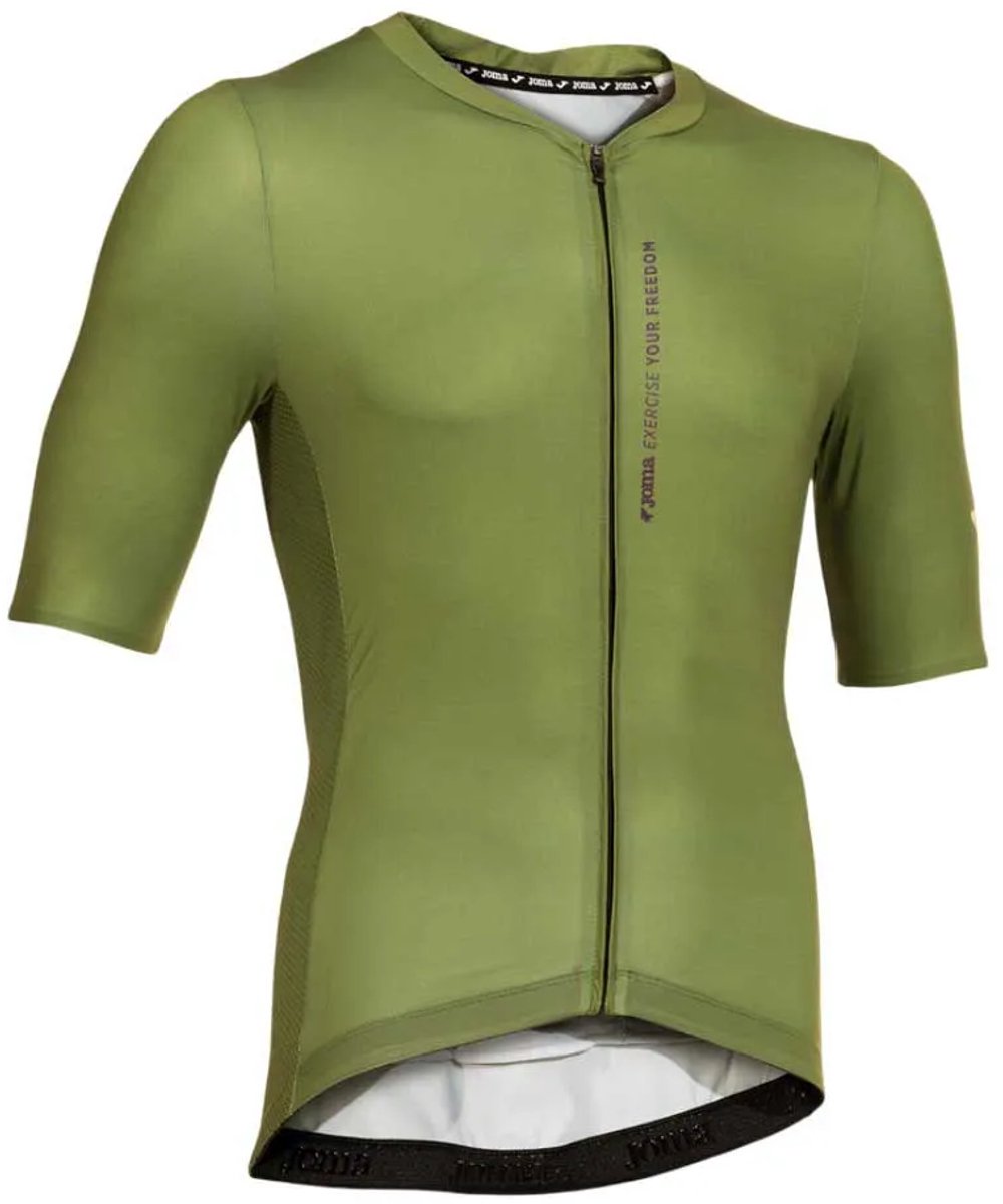 Joma 700138 Korte Mouw Wielertrui Groen L