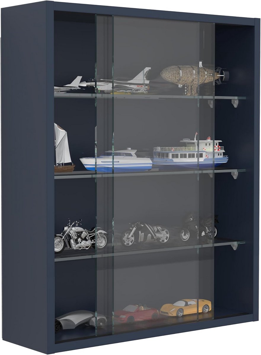 Vitrinekast met Glas - Vitrinekasten Woonkamer - (LxWxH) - Meubel
