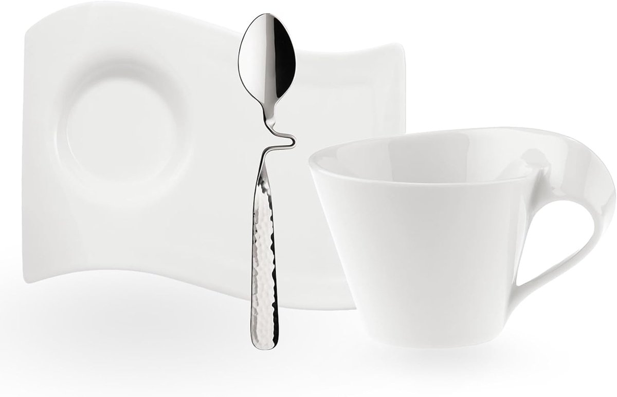 Cappuccinokopjes set 3-delig - Modern design en hoogwaardig porselein