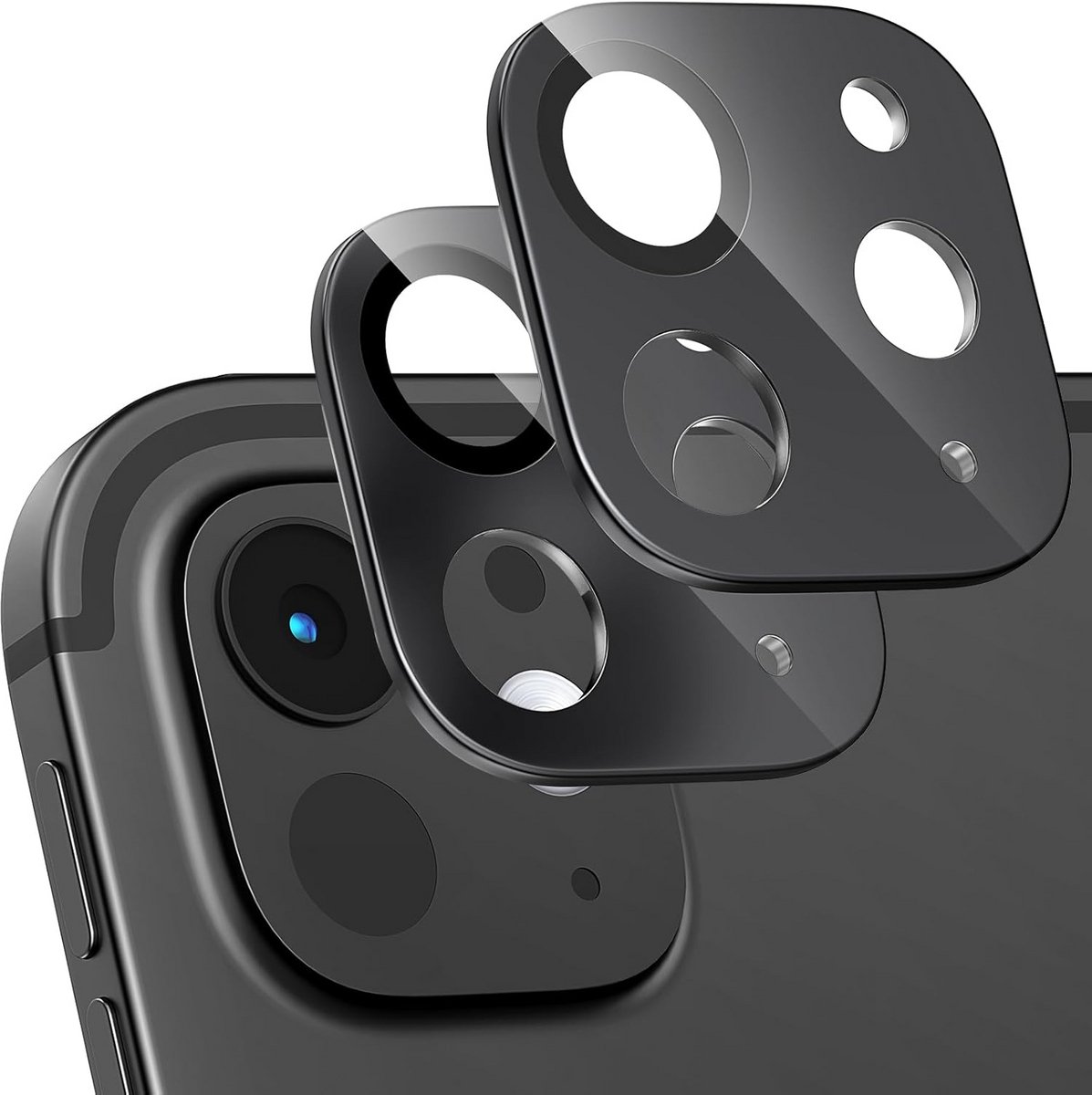 2 stuks camera lensbeschermer gehard glas voor iPad Pro 11 inch en 13 inch 2024 HD klaar