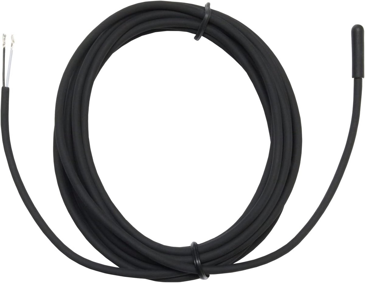 Temperatuursensor - Externe Sonde - Vloerverwarming Regelen - Directe Aansluiting - 3 Meter Kabel