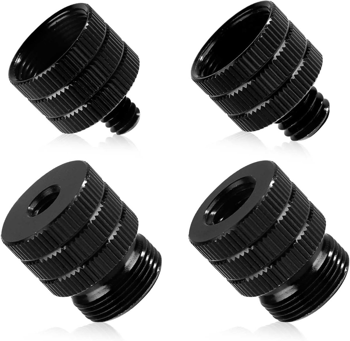 4-delige Schroefadapter Set voor Microfoonstatief en Ophangarm