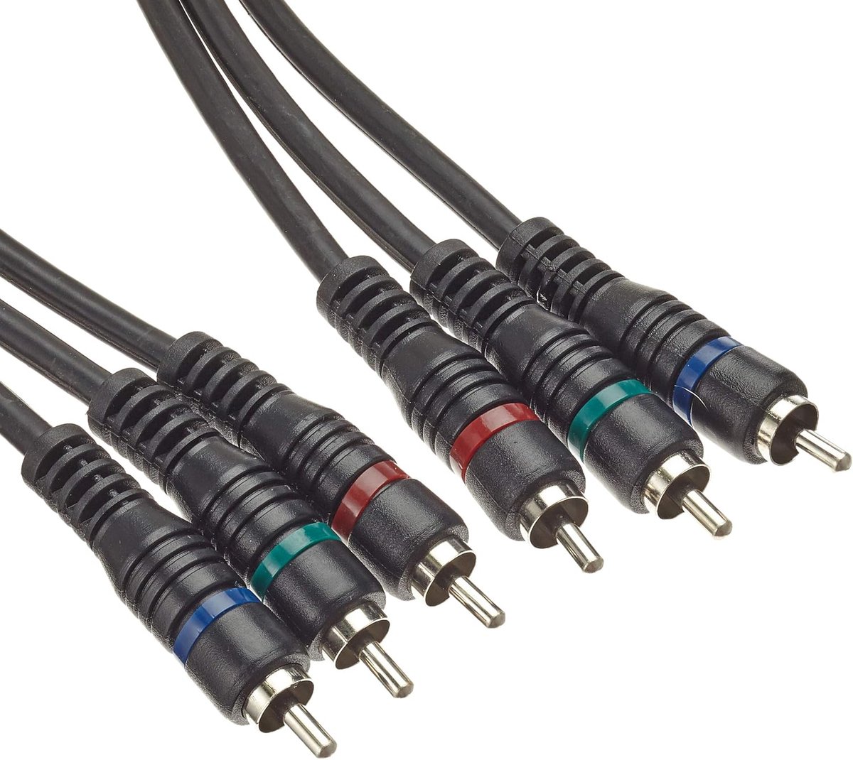 Kwaliteit RCA Kabel HQ 3x Stereo Audio Video Verbindingskabel Zwart 1 Meter