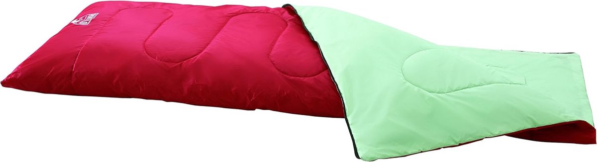 Slaapzak - Outdoor Laken - Kamperen en Reizen - Holle vezel isolatie - 180 x 75 cm - Rood en Blauw