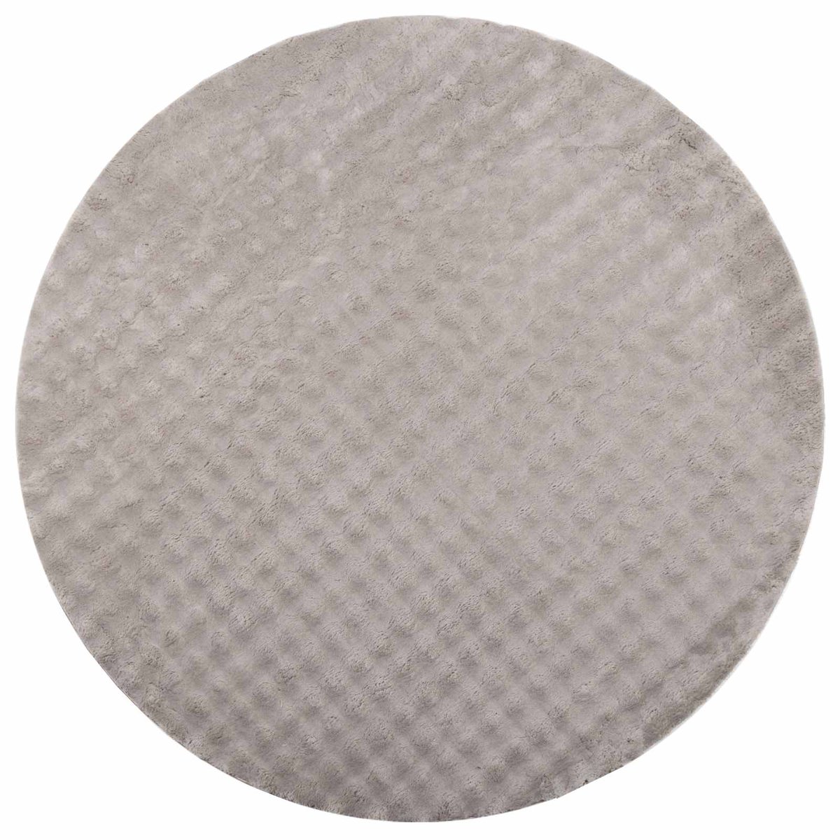 vidaXL Vloerkleden - Rond - SIROLO - Zand - Ø - 120 - CM - Polyester