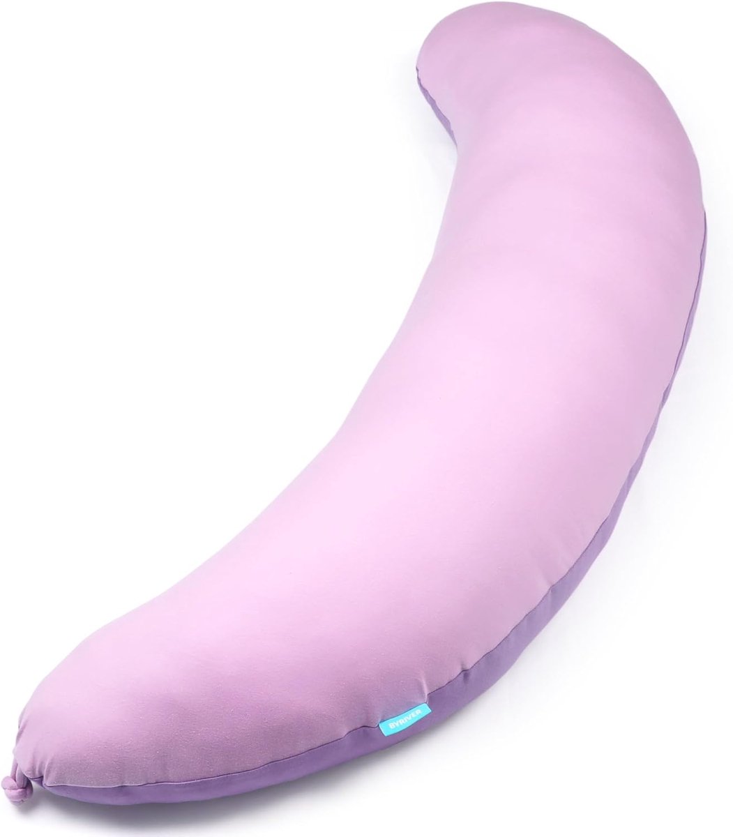 Zwangerschapskussen voor zij slaper met schouder rugpijn - C-vormig lichaamskussen - 110 cm - inclusief hoes - zijslaap ondersteuning - zwangere vrouwen geschenk Lichaamskussen