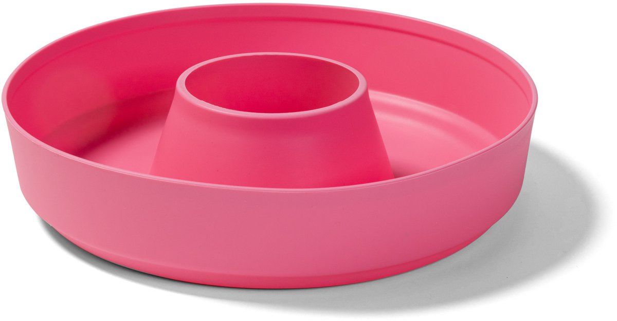 Omnia Silicone Bakvorm voor Camping Oven roze