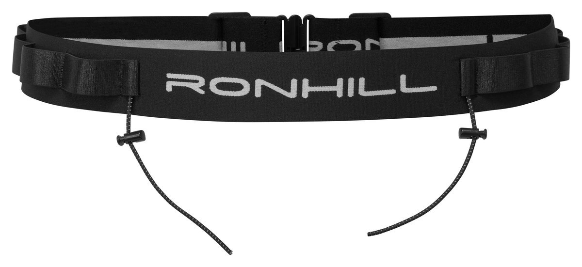 Ronhill - Race Number Belt - Startnummerband - Zwart - OS
