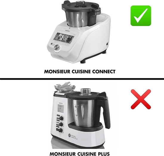 Sluitring Deksel Geschikt voor Monsieur Cuisine Connect, Trend en Smart Keukenmachines — afbeelding 2