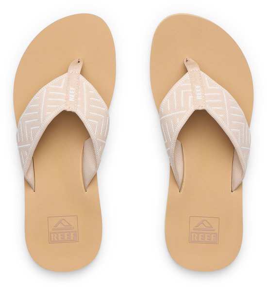 Reef Tides Flipflop voor dames, wit, 37.5 EU
