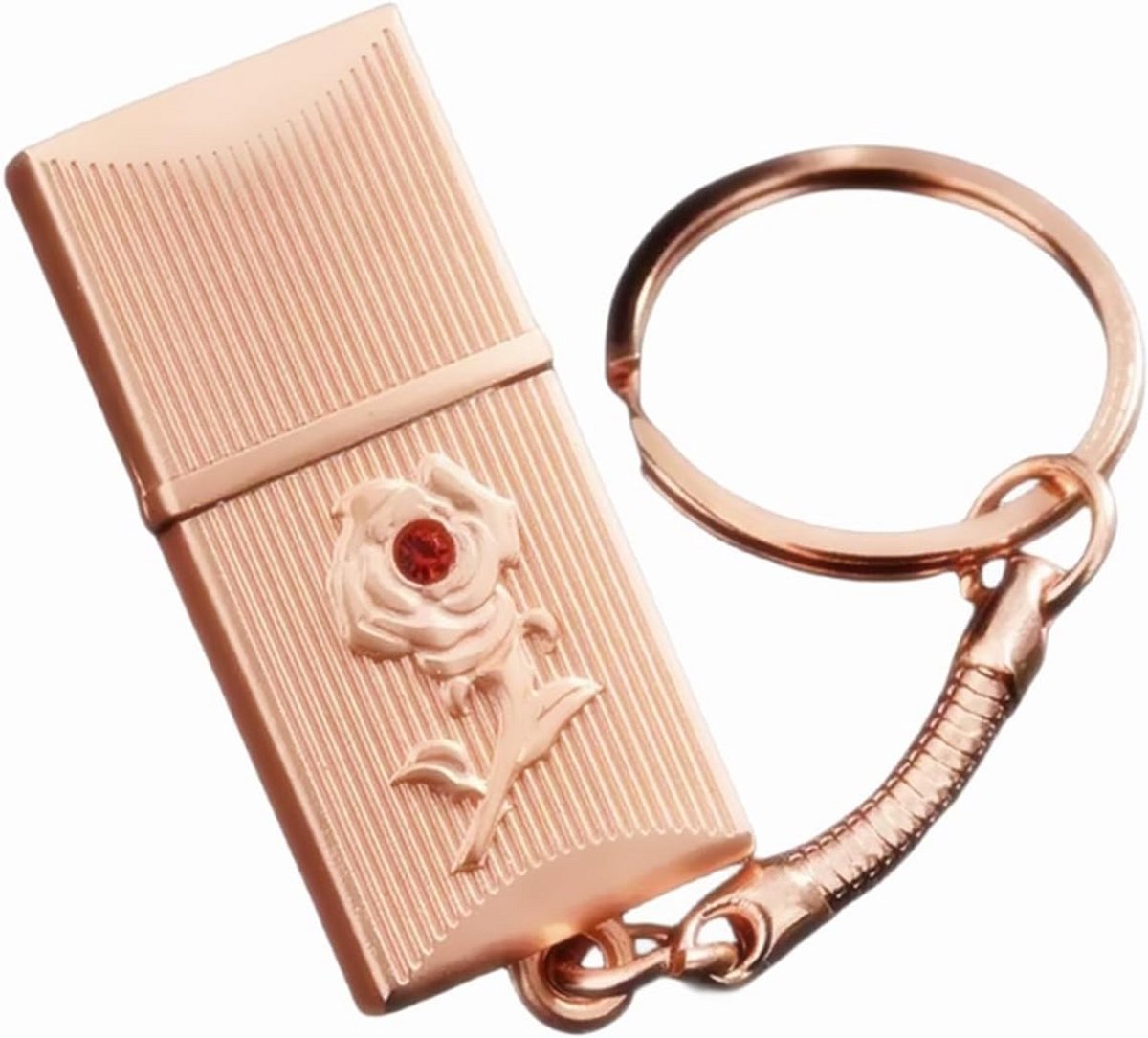 32GB USB 3.0 Geheugenstick Roségoud Metalen Cover Plug and Play