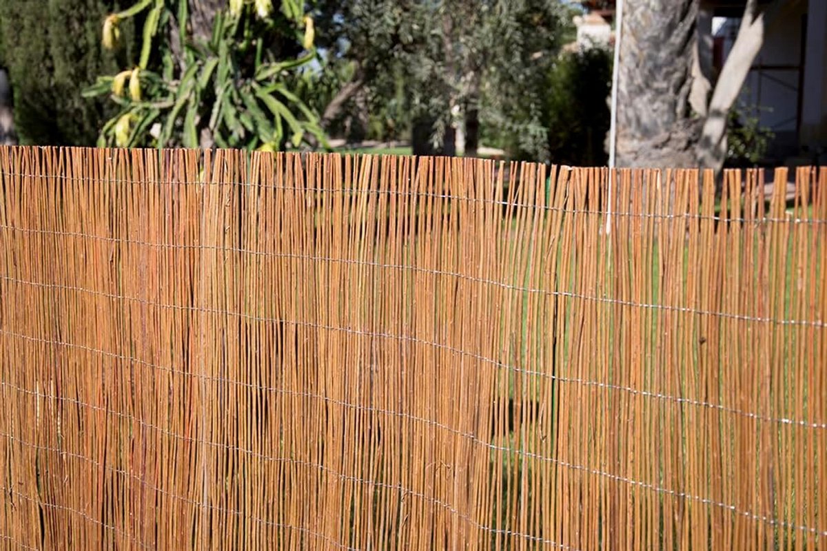 Natuurlijk Wilgenhek Schutting 1.8 x 5 Meter - Dichte Privacy en Grensafscheiding
