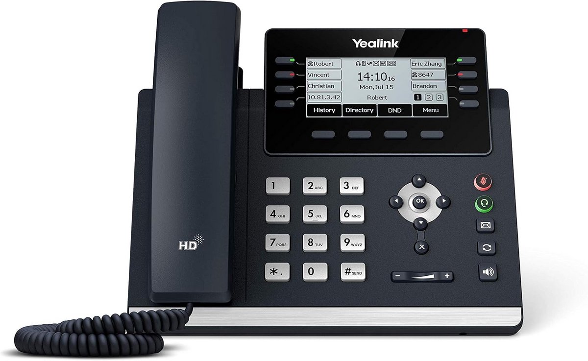 VoIP Telefoon SIP IP zakelijk toestel met PoE ondersteuning