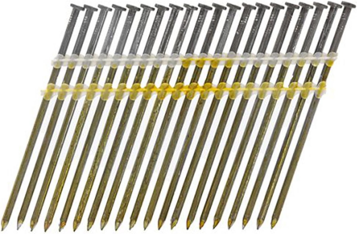 Nagels voor Persluchtspijkerapparaat 3000 Stuks 3,4 x 100 mm Gladde Kop