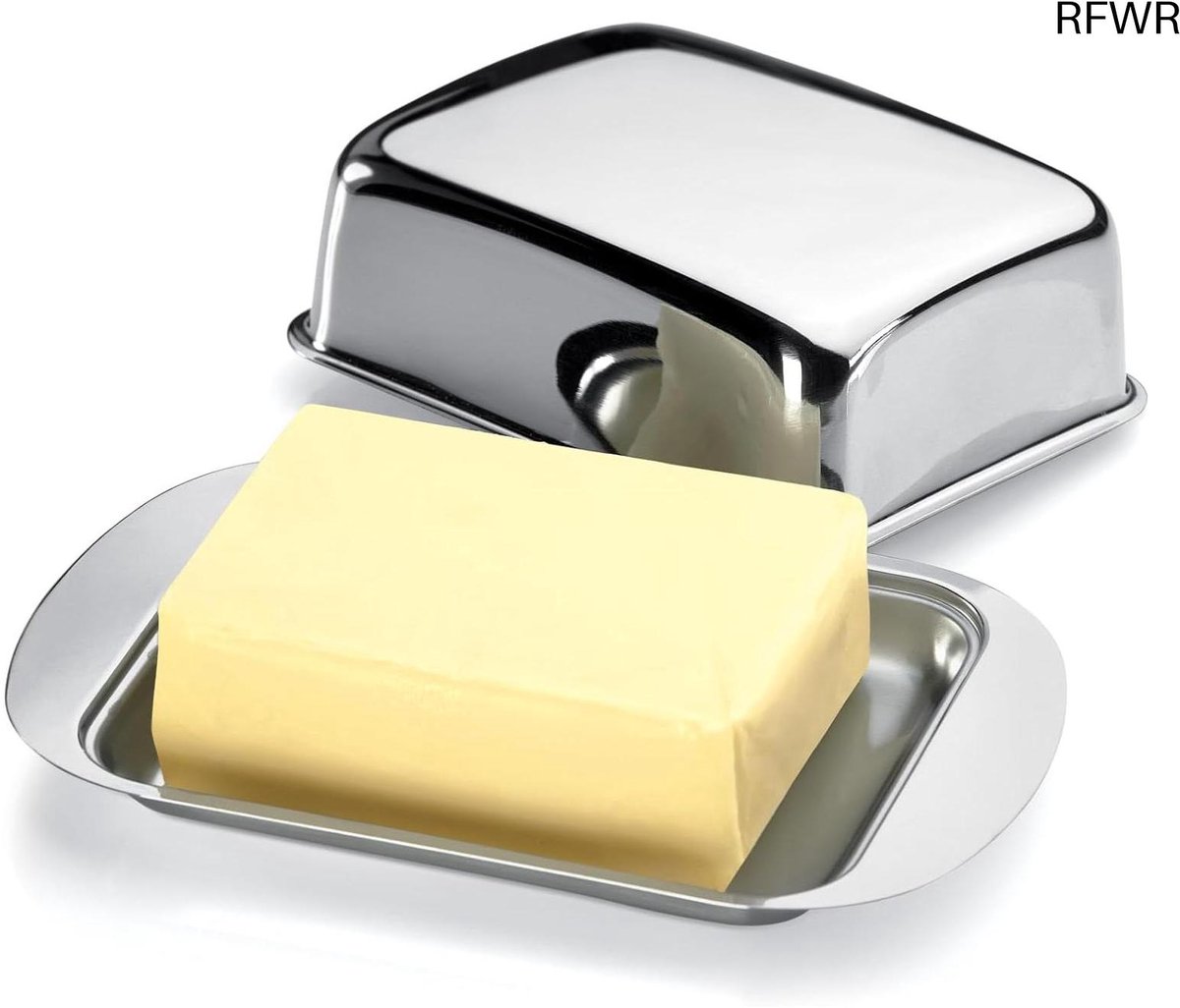 Butter dish with lid - Food storage container - Butter storage container - Meal storage