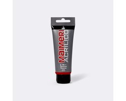 Professionele Acrylverf Karmijnrood 200 ml - Hoogwaardige Kunstenaarsverf