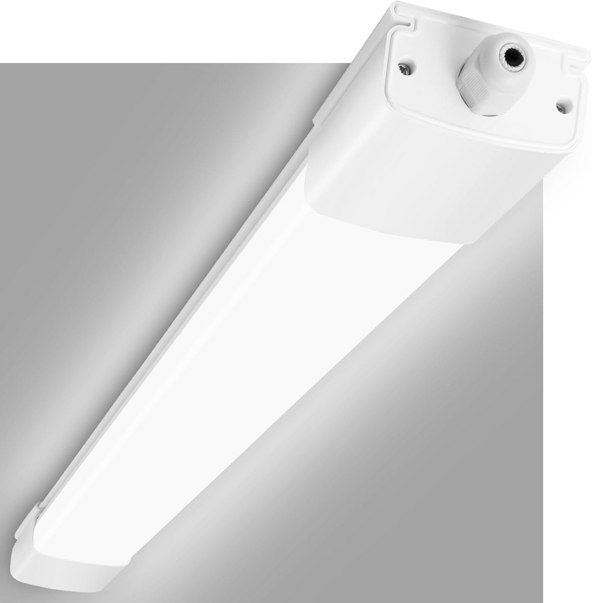 Waterdichte LED Buislamp 120 cm 20W 2200lm Neutraal Wit IP65 voor Werkplaats Garage of Kelder