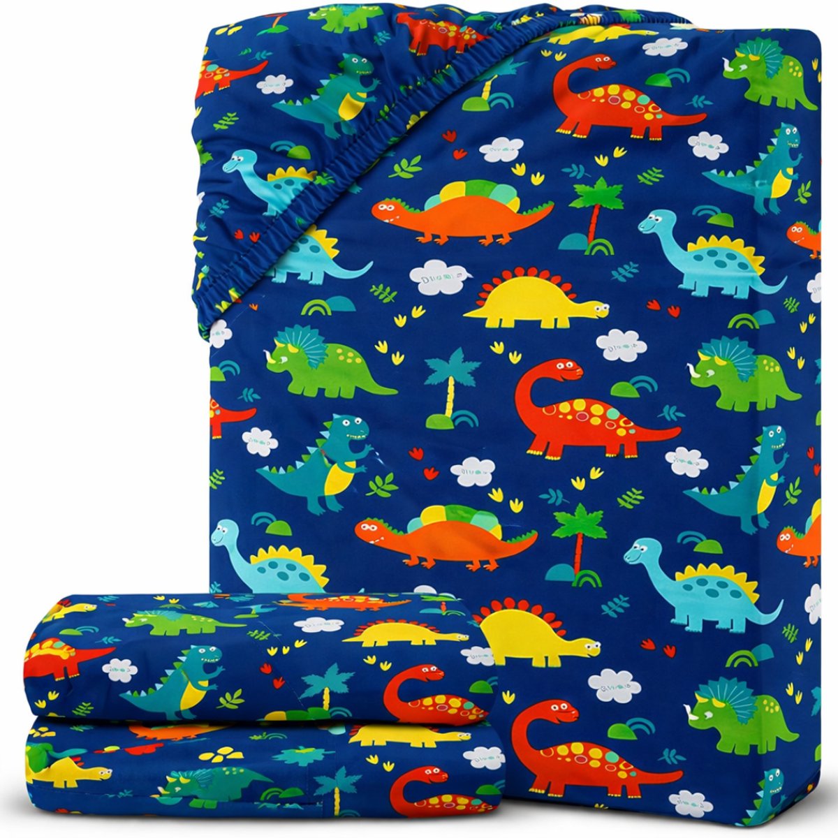 NBAP® Matrasovertrek 90x200 - Hoeslaken - Matrashoes - Super Zach-Multikleur